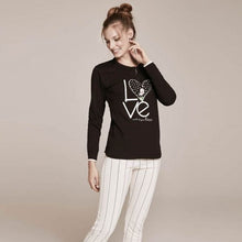 Load image into Gallery viewer, Women&#39;s Long Sleeves and Pant Pajamas Set
